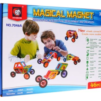 Set Magnetskih Blokova Od 46 Dijelova 11