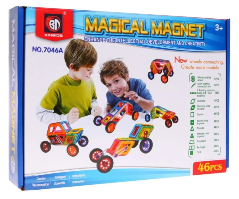 Set Magnetskih Blokova Od 46 Dijelova 11