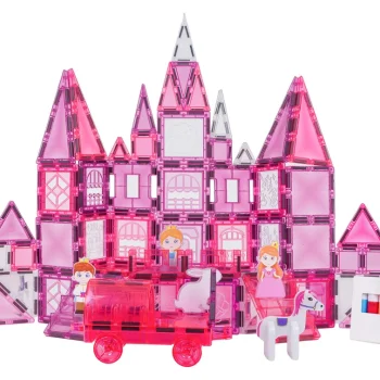 Set Magnetskih Blokova Za Slikanje Ružičasta Princeza 126 Kom 2