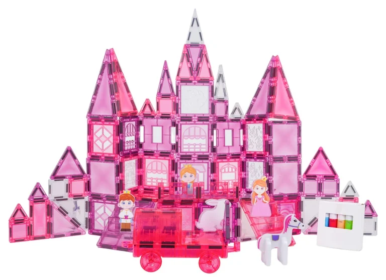 Set Magnetskih Blokova Za Slikanje Ružičasta Princeza 126 Kom 5