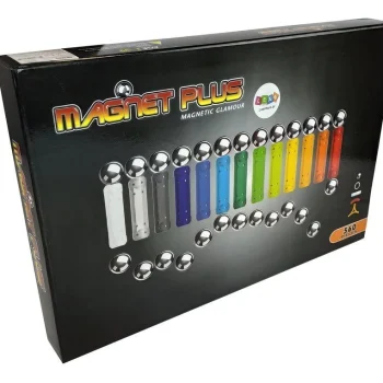 Set Magnetskih Kockica Magnastix, 560 Dijelova + Ploča 7