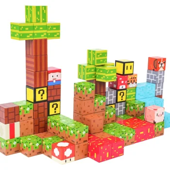 Set Magnetskih Kockica I Blokova 102 Komada 5