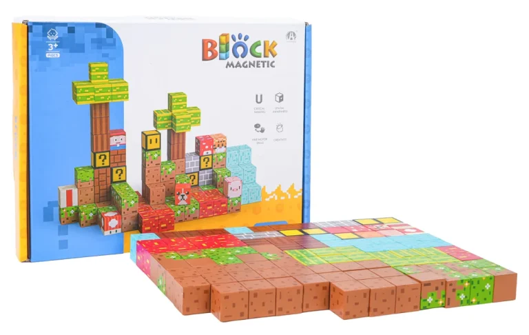 Set Magnetskih Kockica I Blokova 102 Komada 6