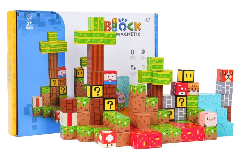Set Magnetskih Kockica I Blokova 102 Komada 7