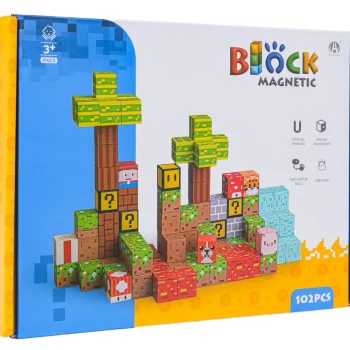 Set Magnetskih Kockica I Blokova 102 Komada 8