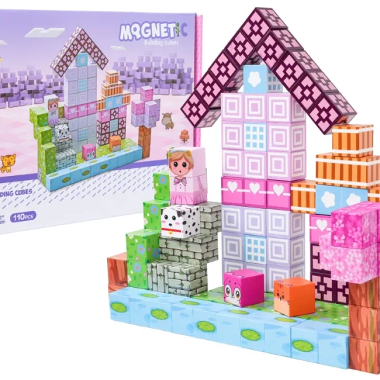 Set Magnetskih Kockica I Blokova 110 Kom 1