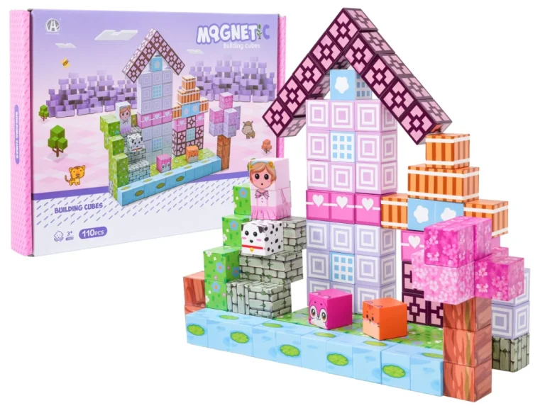 Set Magnetskih Kockica I Blokova 110 Kom 1