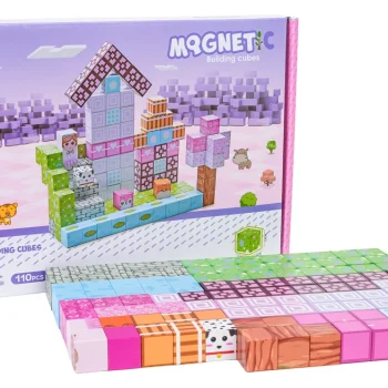 Set Magnetskih Kockica I Blokova 110 Kom 5