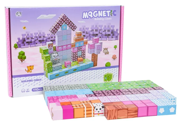 Set Magnetskih Kockica I Blokova 110 Kom 5