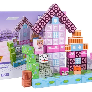 Set Magnetskih Kockica I Blokova 110 Kom 6