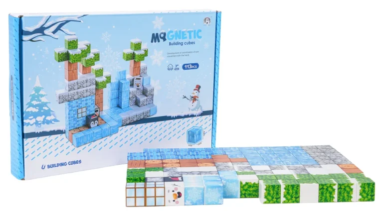 Set Magnetskih Kockica I Blokova 113 Komada 6