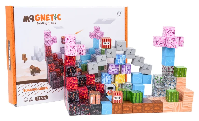 Set Magnetskih Kockica I Blokova 117 Komada 6