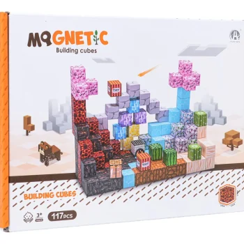 Set Magnetskih Kockica I Blokova 117 Komada 7