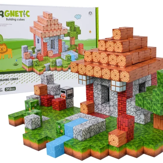 Set Magnetskih Kockica I Blokova 312 Kom 1