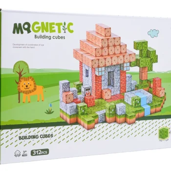 Set Magnetskih Kockica I Blokova 312 Kom 6
