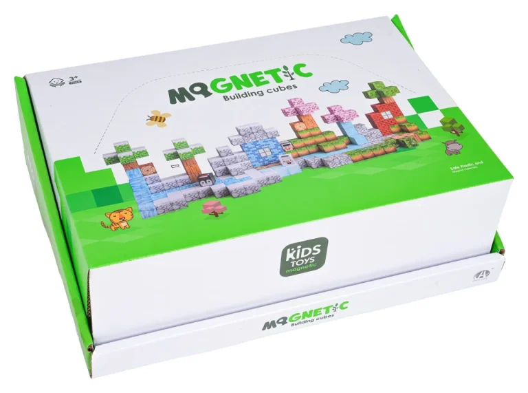 Set Magnetskih Kockica I Blokova 384 Komada 15