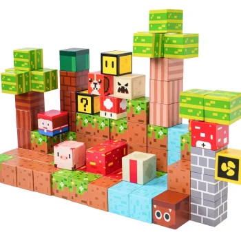 Set Magnetskih Kockica I Blokova 84 Komada 4