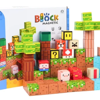 Set Magnetskih Kockica I Blokova 84 Komada 5