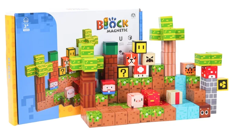 Set Magnetskih Kockica I Blokova 84 Komada 5