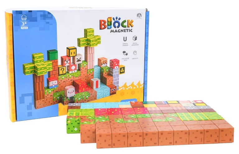 Set Magnetskih Kockica I Blokova 84 Komada 6