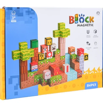 Set Magnetskih Kockica I Blokova 84 Komada 7