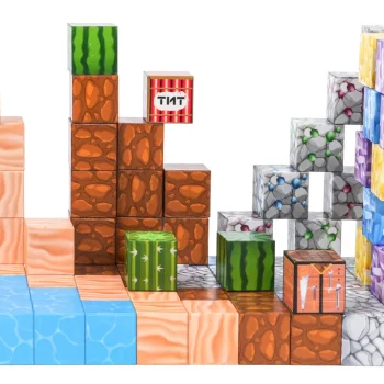 Set Magnetskih Kockica I Blokova 88 Komada 3