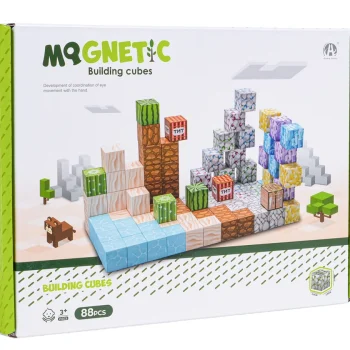 Set Magnetskih Kockica I Blokova 88 Komada 7