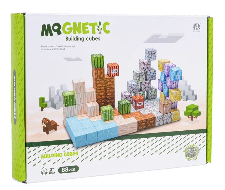 Set Magnetskih Kockica I Blokova 88 Komada 7