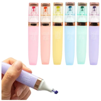 Set Markera Pastelnih Boja Sa Zlatnim Detaljima, 6 Komada 2