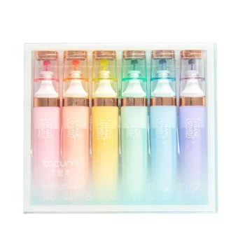 Set Markera Pastelnih Boja Sa Zlatnim Detaljima, 6 Komada 3