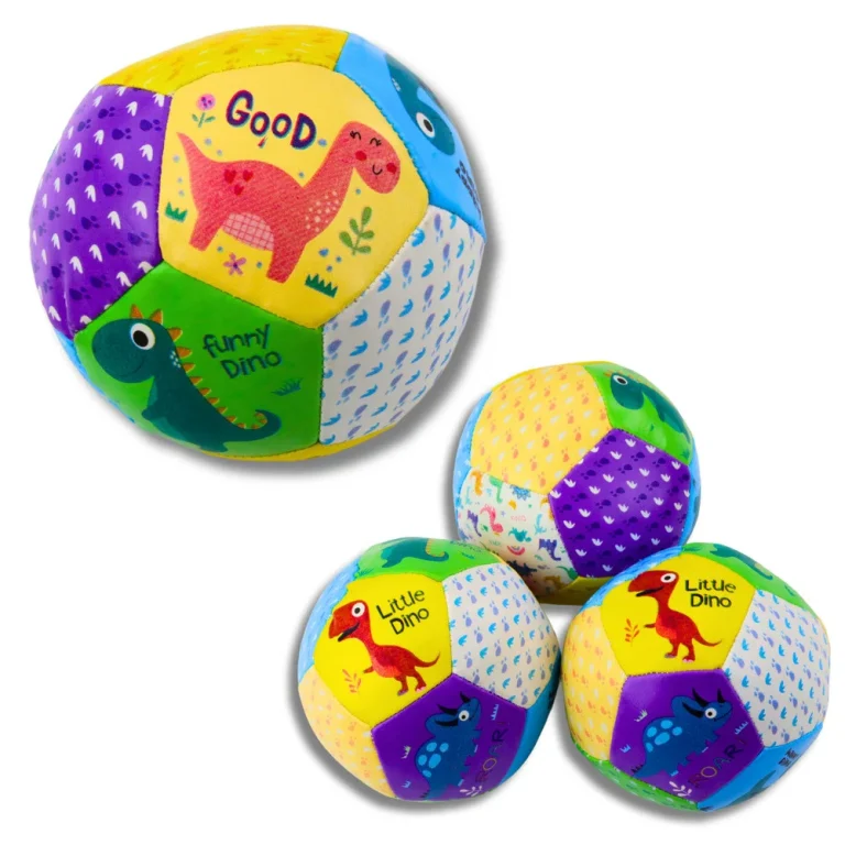 Set Mekanih Loptica S Dinosaurima Ø 9 Cm, 3 Kom 1