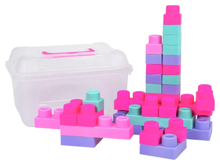 Set Mekih Blokova 32 Dijela Ružičasti + Kofer 2