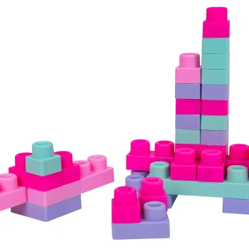 Set Mekih Blokova 32 Dijela Ružičasti + Kofer 3