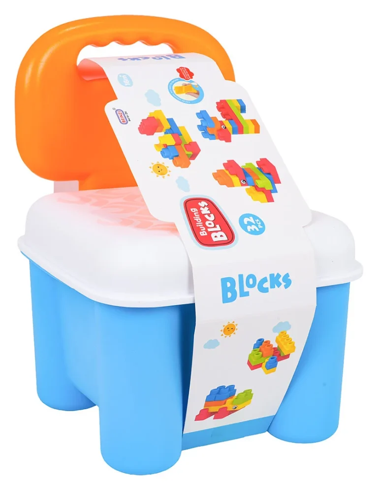 Set Mekih Blokova + Plava Stolica Za Odlaganje 9