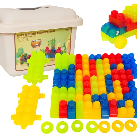 Set Mekih Gel Kocki 82 Dijela + Kutija 12m+ 1