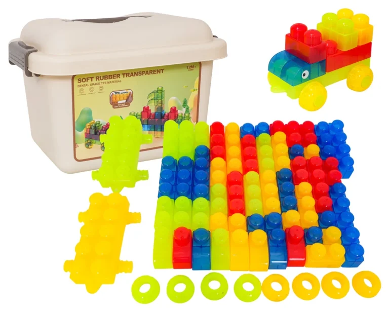 Set Mekih Gel Kocki 82 Dijela + Kutija 12m+ 1