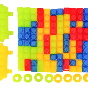 Set Mekih Gel Kocki 82 Dijela + Kutija 12m+ 2