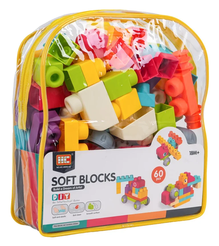 Set Mekih Kockica 60 Dijelova + Ruksak 5