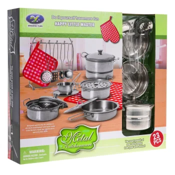 Set Metalnih Lonaca 23 Dijela + Pregača 3+ 7