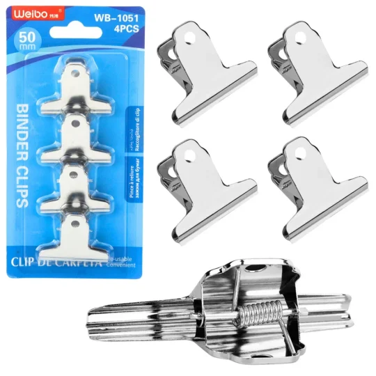 Set Metalnih Spajalica Za Papir 50 Mm 4 Kom 1