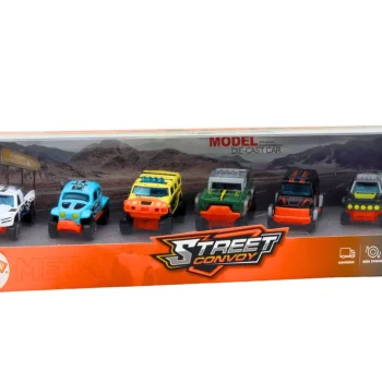 Set Metalnih Terenskih Autića 1:64 (6 Kom) 3