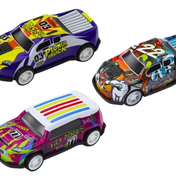 Set Mini Automobila U Koferu, 25 Kom., Prometni Znakovi I Ploča 2