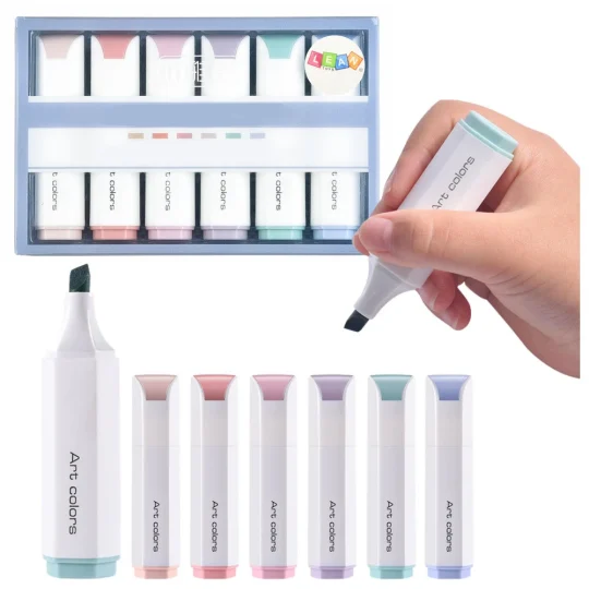 Set Mini Markera, Pastelni, 6 Komada 1
