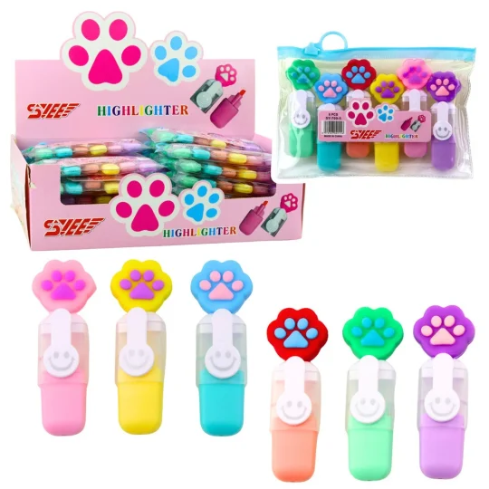 Set Mini Markera S Kandžom U Kutijici, 6 Komada, 8 Cm 1