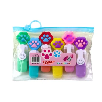 Set Mini Markera S Kandžom U Kutijici, 6 Komada, 8 Cm 4