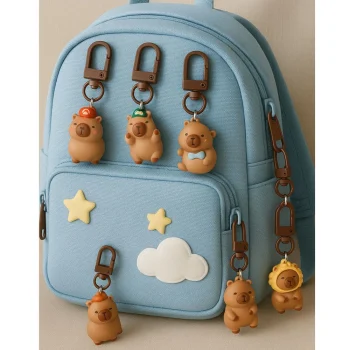 Set Mini Privjesaka Kapibara, 4 Kom 9