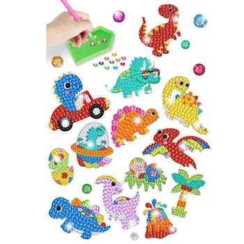 Set Naljepnica Za Dijamantni Vez, Dinosauri 2