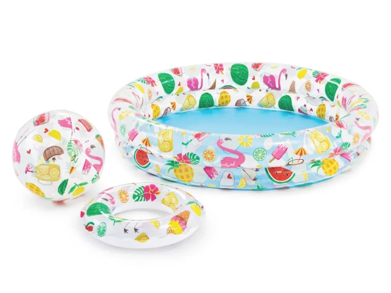 Set Napuhljivog Bazena S Kuglom I Lopticom 122 × 25 Cm, Intex 59460 1