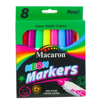 Set Neonskih Vodenih Markera Za školu, 8 Komada 3