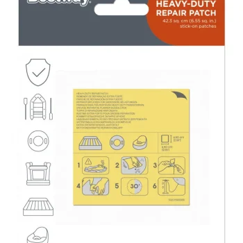 Set Od 10 Bestway Pvc Zakrpa Za Popravak 6,5x6,5 Cm 2
